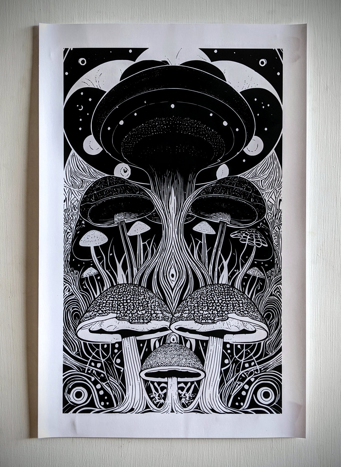 Original Art Print - I See You | 32x20cm