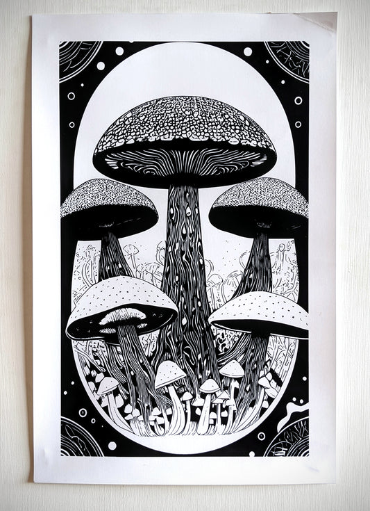 Stampa Artistica Originale - We are Family | 32x20cm