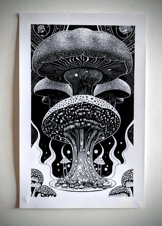 Stampa Artistica Originale - Tree of Life | 32x20cm
