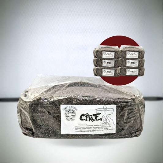Bulk Circe: 2.5 kg Substrato sterilizzato per la produzione - Base di Letame