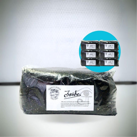 Bulk Iside: 3kg Substrato sterilizzato per la produzione - Base di Fibra di Cocco