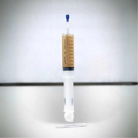 Coltura liquida in una siringa gia pronta e sterilizzata per il kit da coltura liquida liquid culture